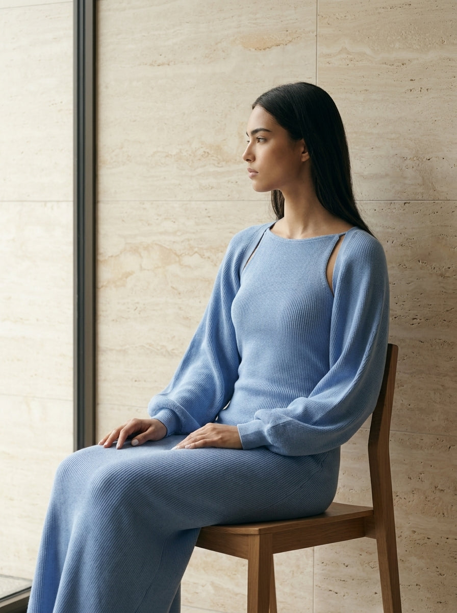 Knit Co-ord Set T02