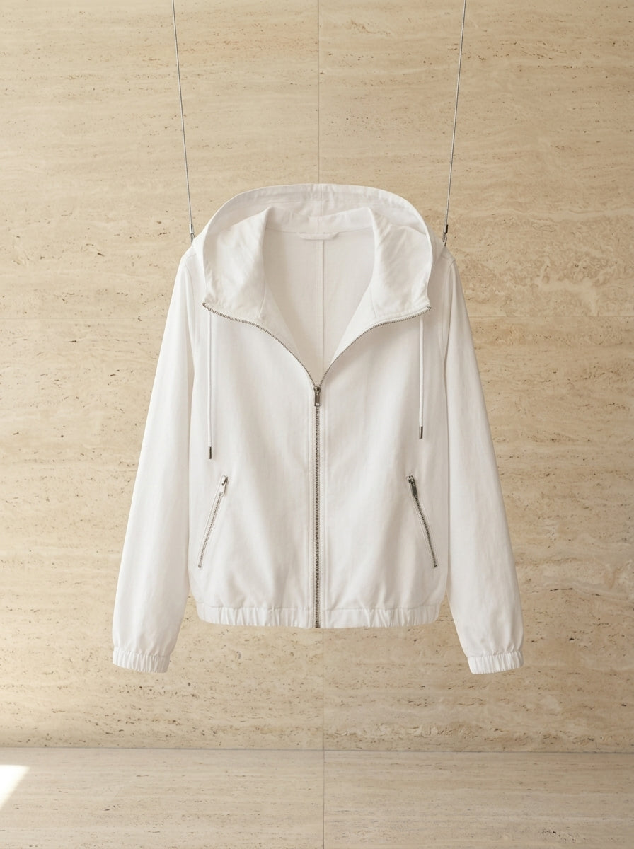 Cotton Hooded Jacket W53