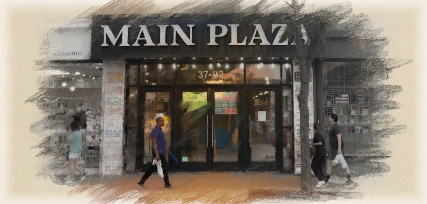 MAIN PLAZA entrance